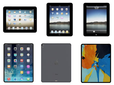 现代平板电脑 苹果iPad3d模型 现代平板电脑 苹果iPad