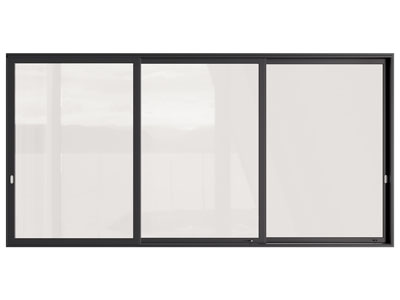 现代玻璃推拉窗户