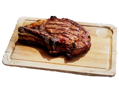 现代砧板上的烤肉 牛排 食物