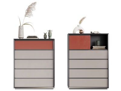 现代边柜 斗柜3d模型 现代边柜 斗柜