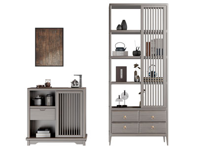 新中式茶水柜 餐边柜 装饰柜