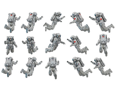 现代宇航员3d模型 现代宇航员