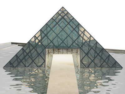 现代城市水景雕塑小品3d模型 现代城市水景雕塑小品
