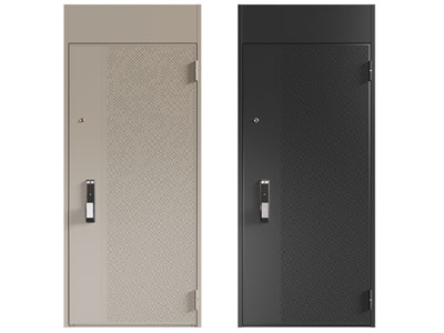 现代平开门 密码锁入户门 防盗门