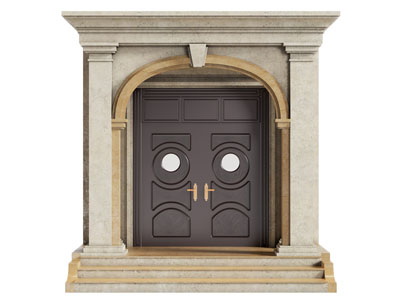 欧式别墅大门 双开门 防盗门