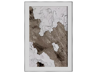 现代装饰挂画 肌理画3d模型 现代装饰挂画 肌理画