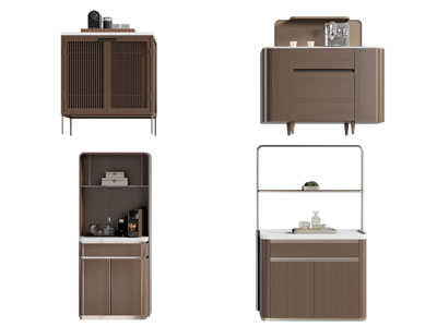 新中式茶水柜 餐边柜