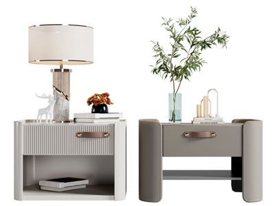 现代轻奢床头柜