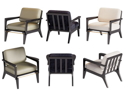 现代扶手椅子 休闲椅子