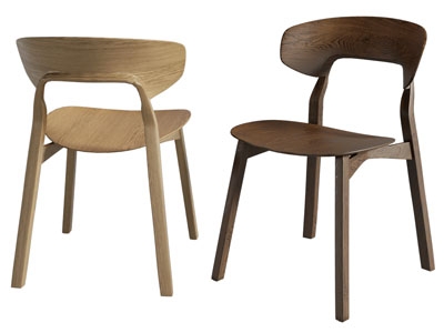 北欧实木休闲椅子 餐椅