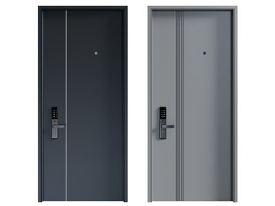 现代密码锁平开门 防盗门 入户门