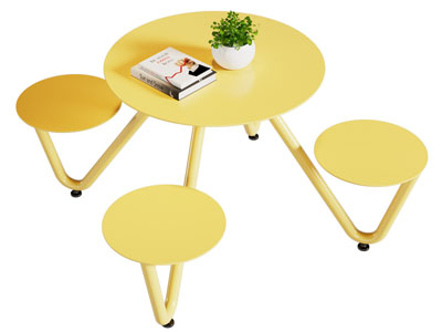 现代休闲商务桌椅组合3d模型 现代休闲商务桌椅组合