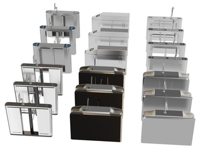 现代闸机 门禁机 感应门 电动门 安检门