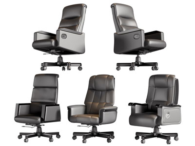 现代老板椅子 可升降转椅 办公椅子