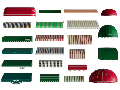 现代遮阳棚 雨棚