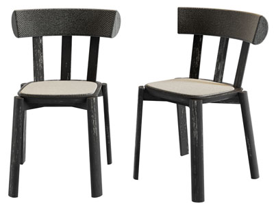 北欧实木休闲椅子 餐椅