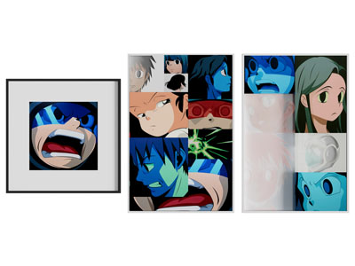 现代卡通图案装饰挂画