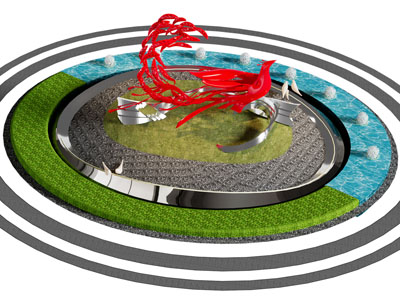现代城市雕塑小品 雕塑雕刻3d模型 现代城市雕塑小品 雕塑雕刻