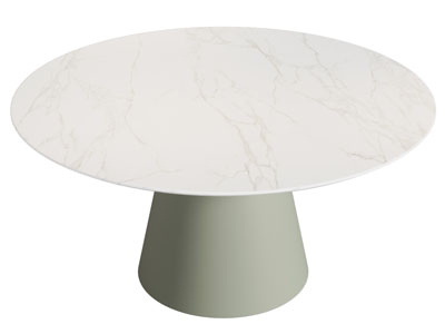 现代圆形大理石餐桌椅组合3d模型 现代圆形大理石餐桌椅组合