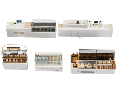 现代甜品店设备 展台 保鲜展柜 收银台 操作台3d模型 现代甜品店设备 展台 保鲜展柜 收银台 操作台