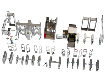 现代门禁 闸门 道闸 闸机 自动门 感应门