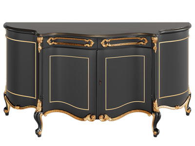 法式雕花玄关柜 边柜3d模型 法式雕花玄关柜 边柜