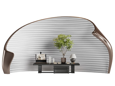 现代酒店美陈 摆件组合