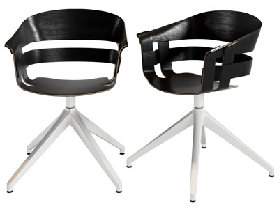 现代休闲椅子 旋转底座的灯芯椅子