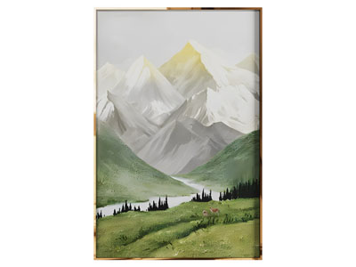 现代风景装饰挂画