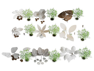 现代景观园艺小品