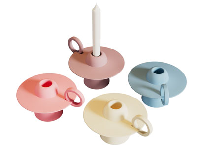现代烛台 生活用品
