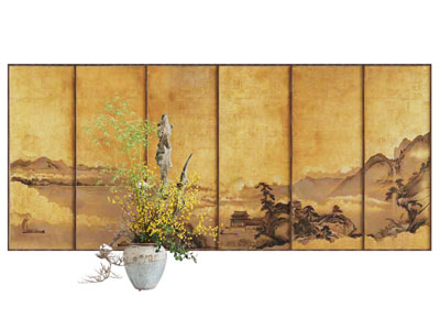 侘寂风装饰挂画