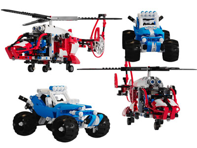 现代儿童玩具积木拼装飞机 越野车