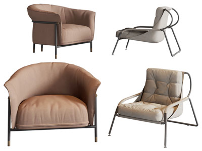 现代单人沙发 休闲椅子