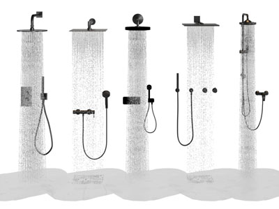 现代淋浴花洒