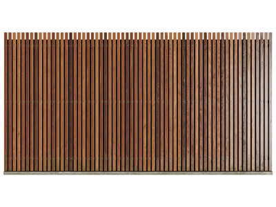 现代栅格木隔断 木饰面造型墙板 护墙板
