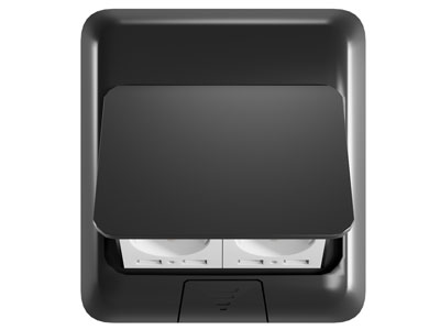 现代墙壁插座3d模型 现代墙壁插座