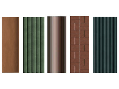 现代软包 护墙板 吸音板