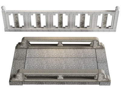 新中式石雕栏杆 护栏 围栏
