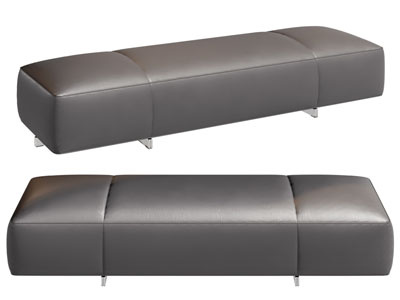 现代长方形沙发凳子