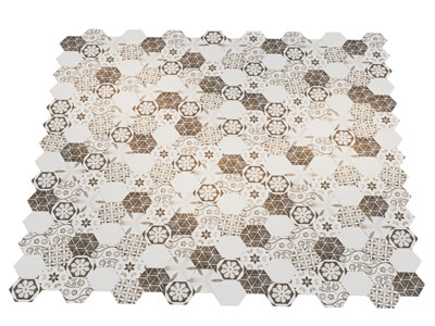 北欧地面拼花 瓷砖 花砖