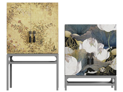 现代玄关柜 边柜3d模型 现代玄关柜 边柜