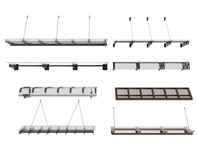 现代玻璃雨棚 遮阳棚