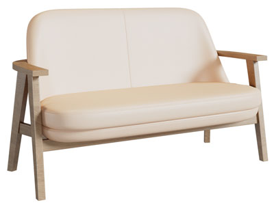 现代多人沙发3d模型 现代多人沙发