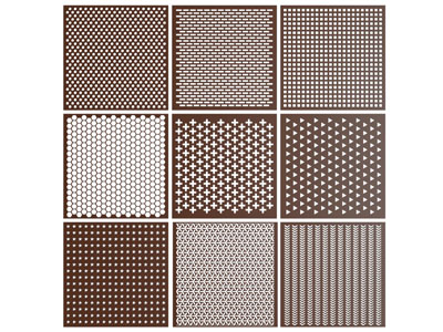 现代冲孔板吊顶3d模型 现代冲孔板吊顶