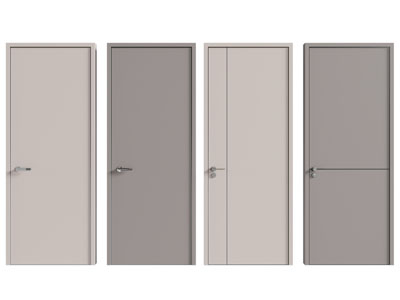 现代平开门 木门 单开门 房门