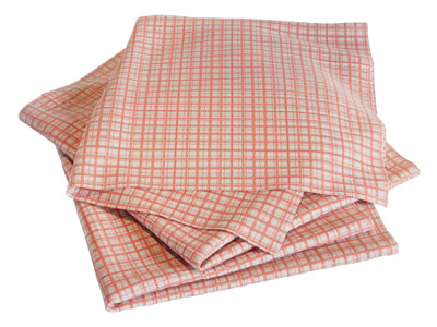 现代方格图案的布料 生活用品