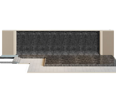 现代庭院水景景观园艺小品