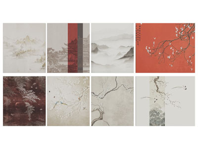 新中式装饰挂画