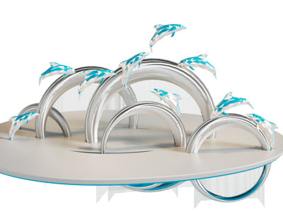 现代城市雕塑小品 美陈